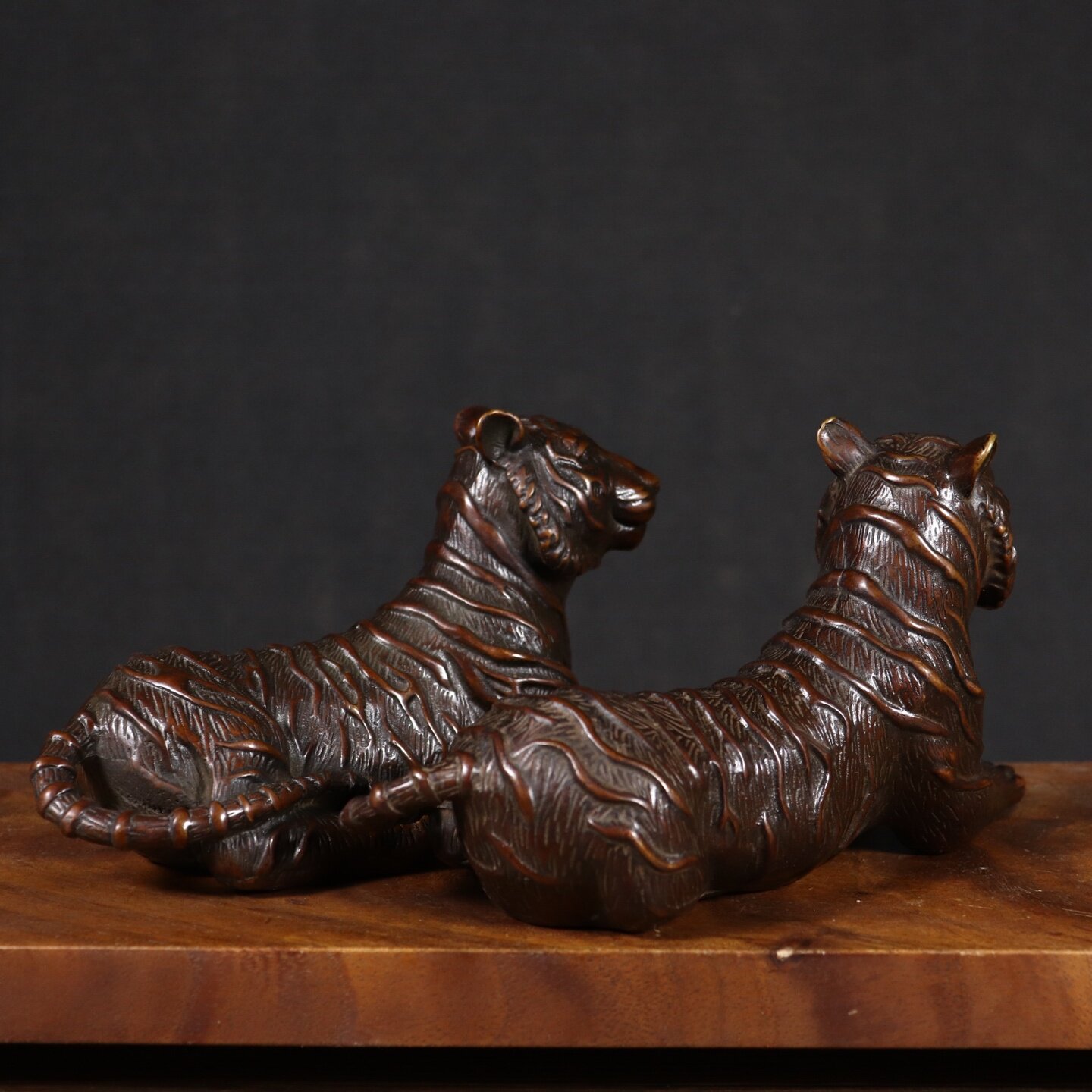 Vintage Collectibles Store - Chinese Feng Shui Vintage Copper Tiger