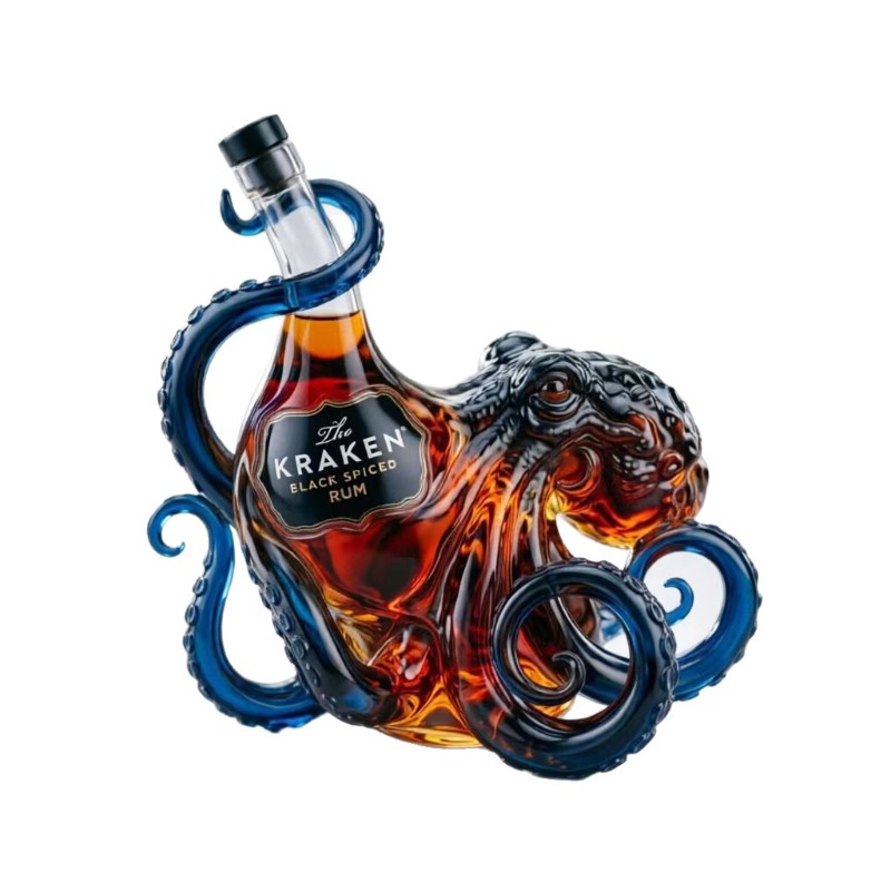 Whiskey Decanter, Sea Monster  - Vintage Collectible Glassware 评论和价格