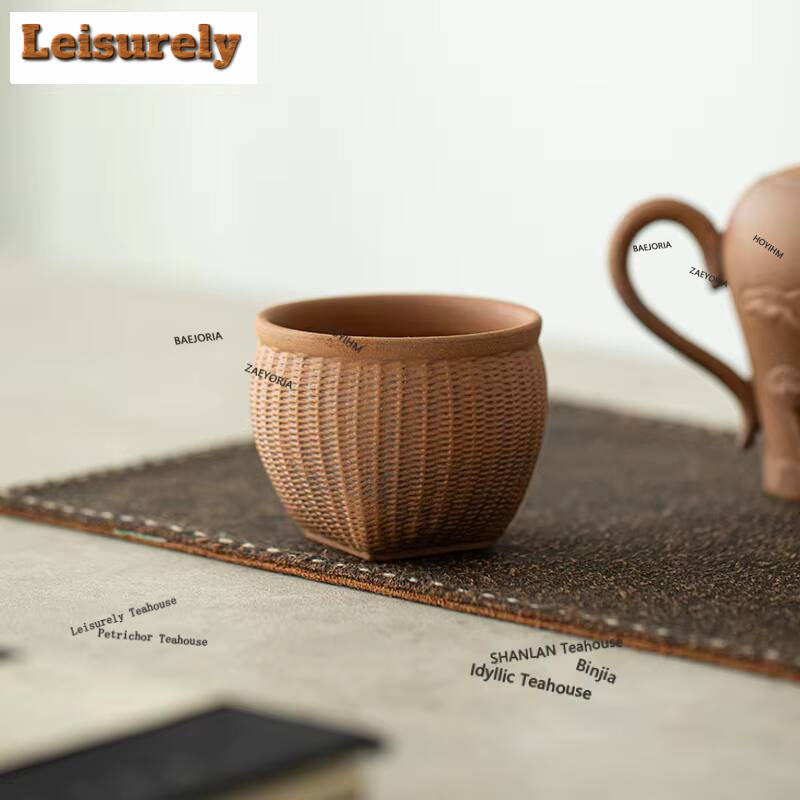 100ml Old Rock Mud Handmade Te - Vintage Collectible Pottery 评论和价格
