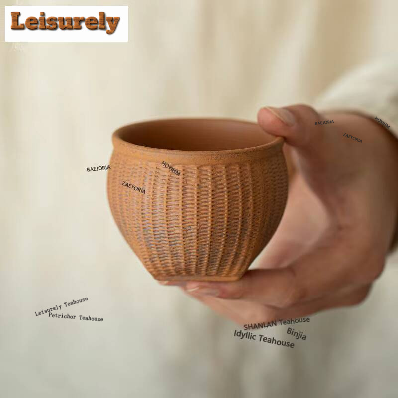 100ml Old Rock Mud Handmade Te - Vintage Collectible Pottery 评论和价格