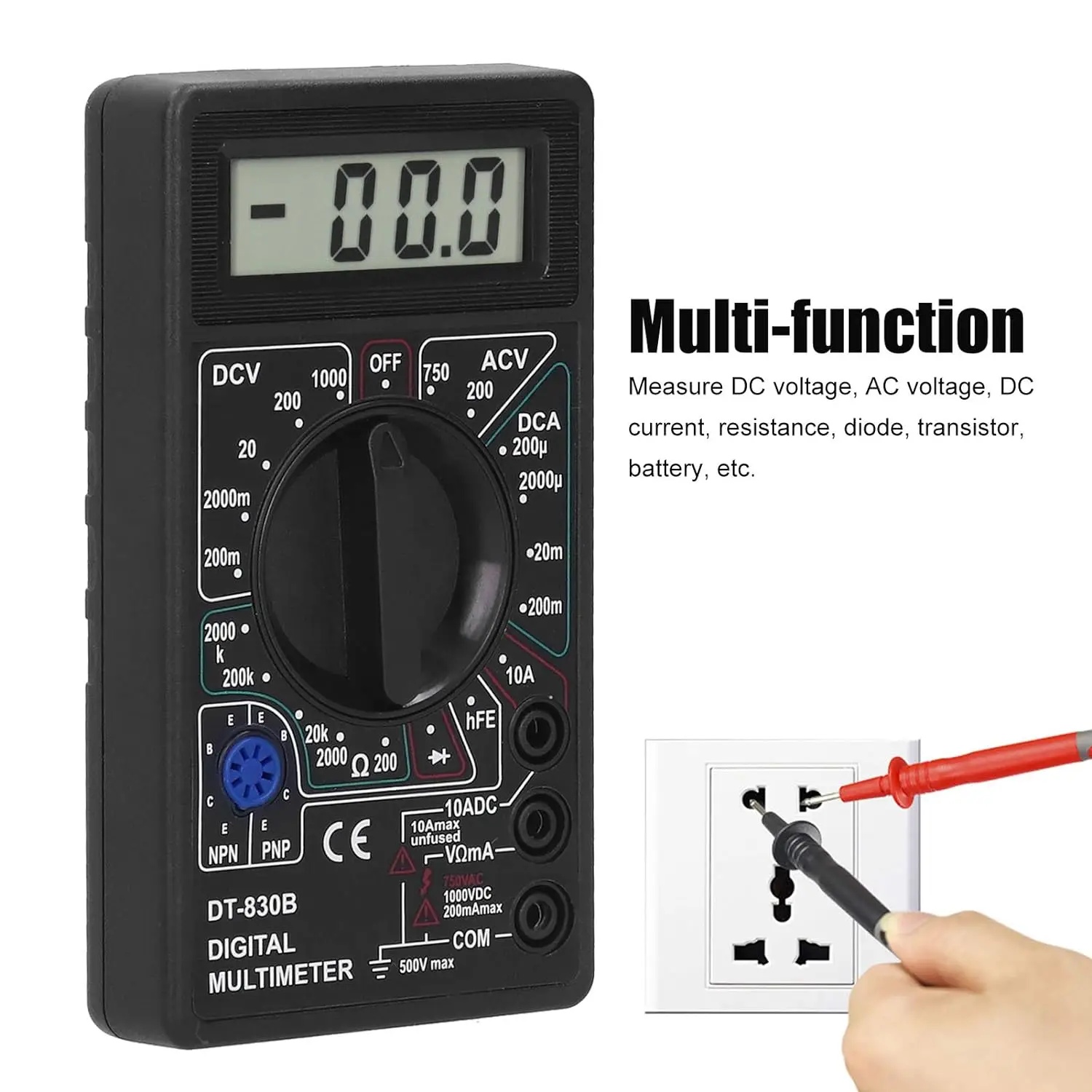 Digital Multimeter Multifuncti - Analog Meter Gauge 评论和价格