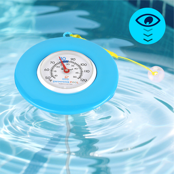 Floating Pool Thermometer, Swi - Analog Meter Gauge 评论和价格