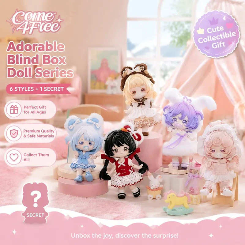 Come4free Blind Box Series Bjd - Collectible & Vintage Dolls For Christmas 评论和价格