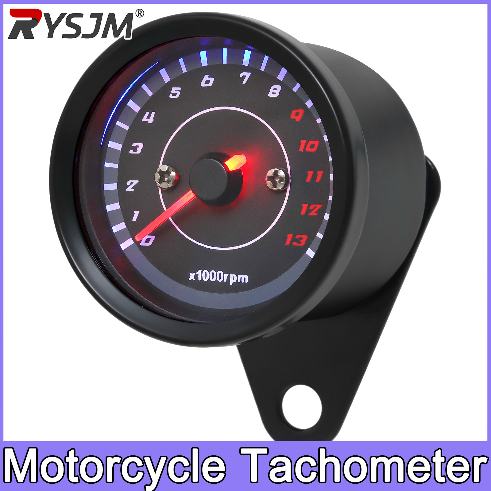 13000 RPM Meter Universal Scoo - Analog Meter Gauge 评论和价格