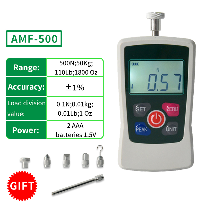 AMF-500 50KG 110Lb 1800Oz Digi - Analog Meter Gauge 评论和价格