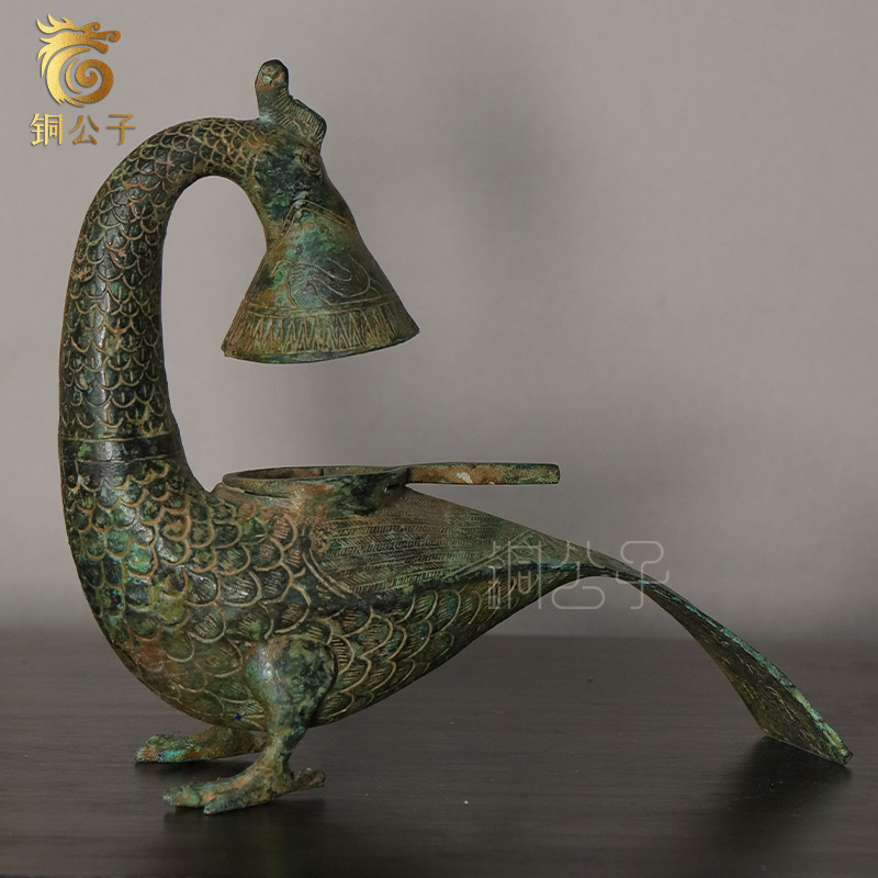 Long-Tailed Phoenix Bird Lamp  - Collectible Vintage Lamps 评论和价格