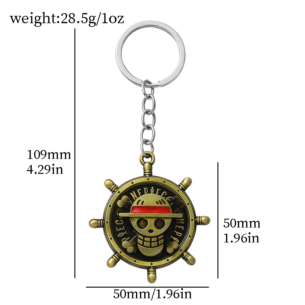 One Piece Anime Keychain Luffy - Vintage Item 评论和价格