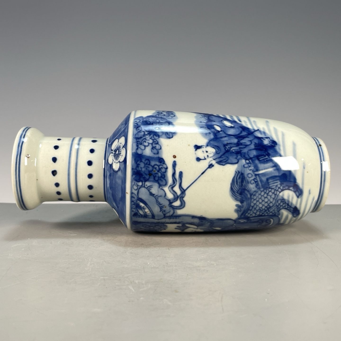 Blue and White Porcelain Roule - Vintage Collectible Pottery 评论和价格