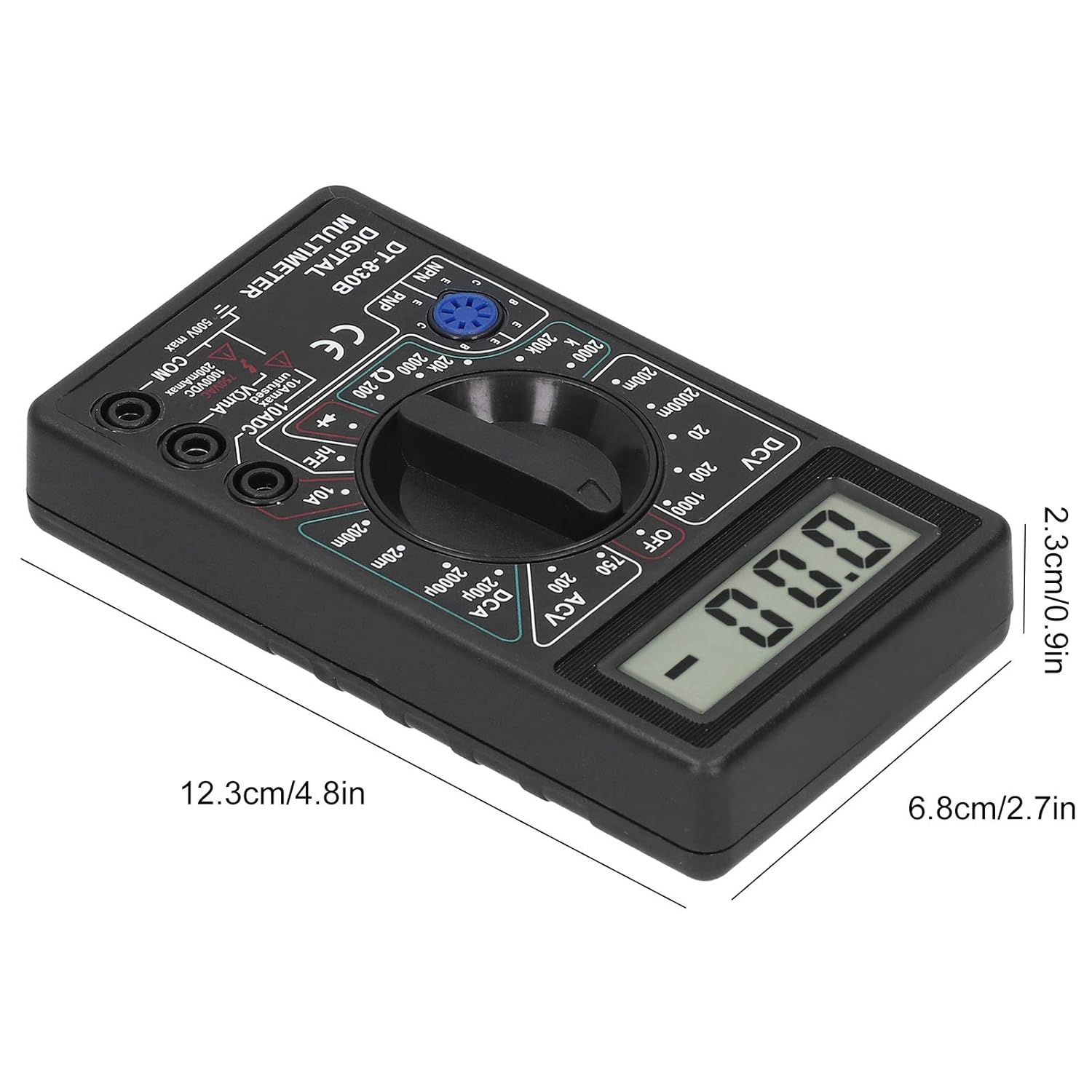 Digital Multimeter Tester, DT8 - Analog Meter Gauge 评论和价格