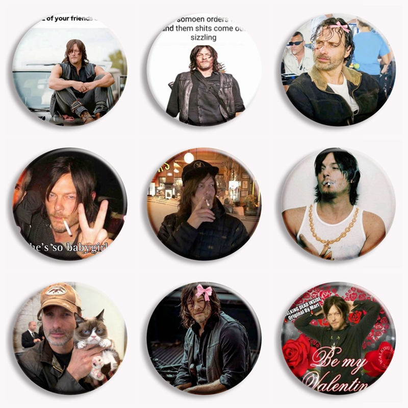 Retro Daryl Dixon Soft Button  - Vintage Collectible Show 评论和价格