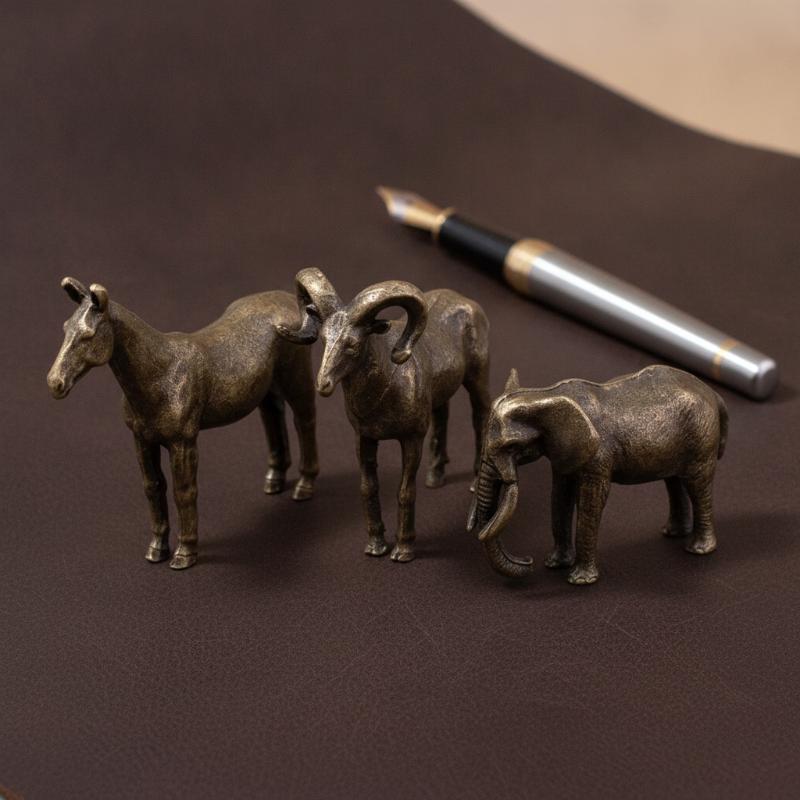 Solid Brass Animal Figurines H - Vintage Collectibles Store 评论和价格