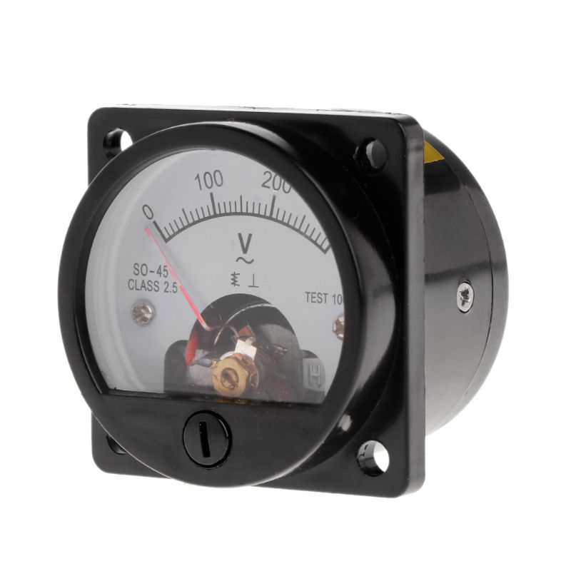 Voltmeter SO-45 AC 0-300V Roun - Analog Meter Gauge 评论和价格