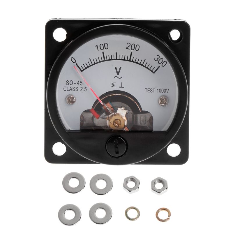 Voltmeter SO-45 AC 0-300V Roun - Analog Meter Gauge 评论和价格