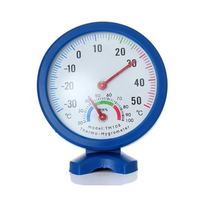 1PC Mini Indoor Thermometer Hy - Analog Meter Gauge 评论和价格