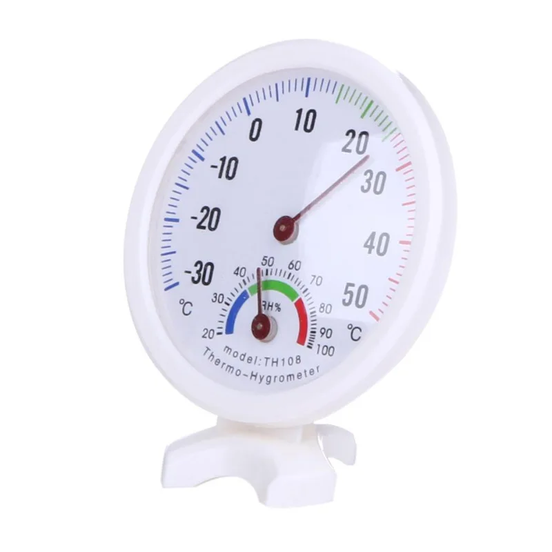 1PC Mini Indoor Thermometer Hy - Analog Meter Gauge 评论和价格