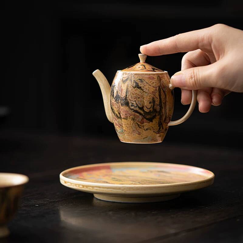 Dunhuang Oil Painting Style Ha - Vintage Collectible Pottery 评论和价格