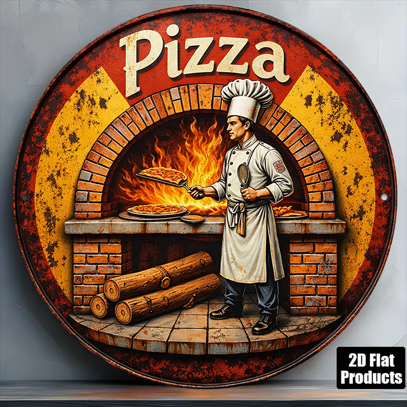 2D Retro Metal Sign, Vintage P - Vintage Collectible Plates 评论和价格