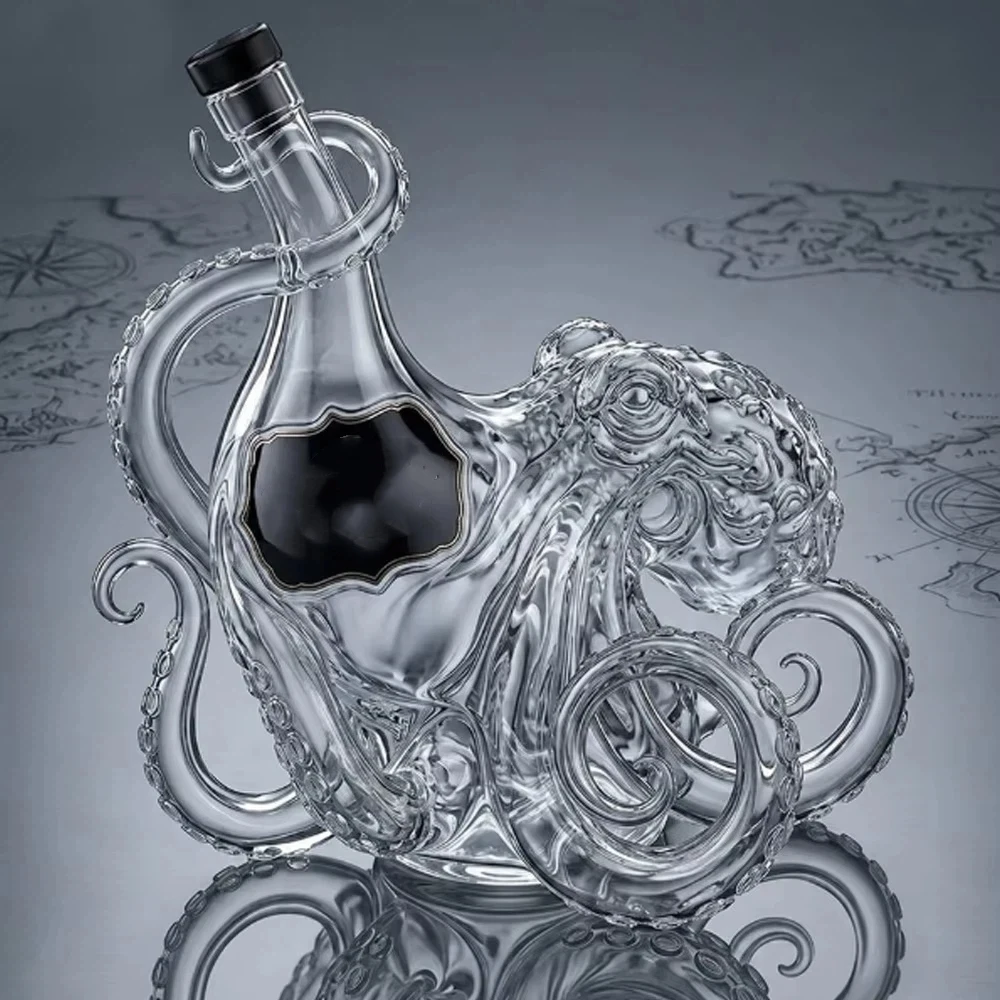 New Creative Octopus Shaped Wh - Vintage Collectible Glassware 评论和价格