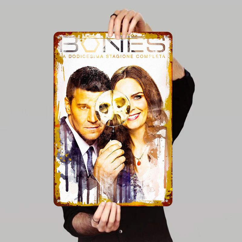 Bones Season 12 Poster Metal T - Vintage Collectible Show 评论和价格