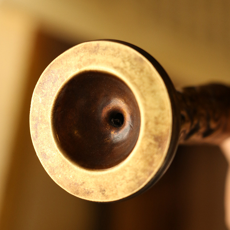 Tibetan Trumpet, Brass Handmad - Collectible & Vintage Dolls For Christmas 评论和价格