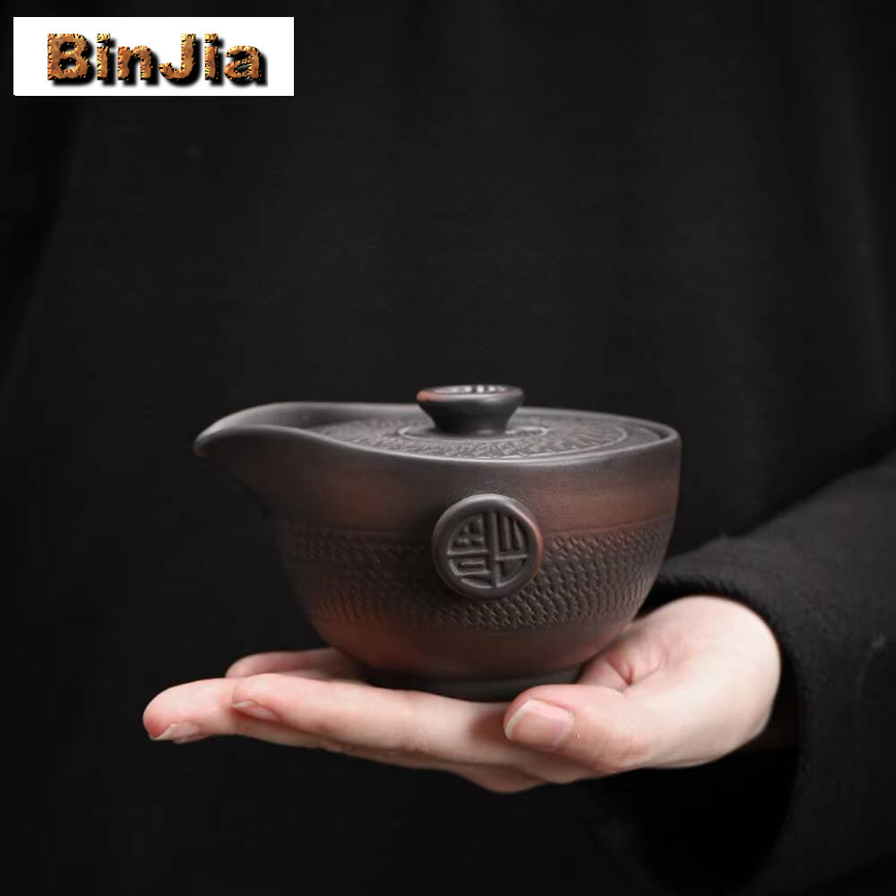 150ml Qingxi Purple Pottery Ha - Vintage Collectible Pottery 评论和价格